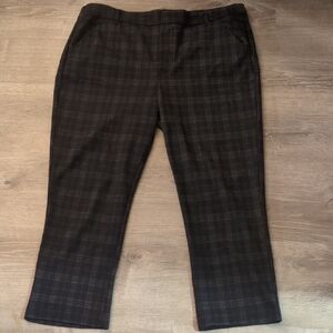 Wit & Wisdom Plaid Pants Size 16